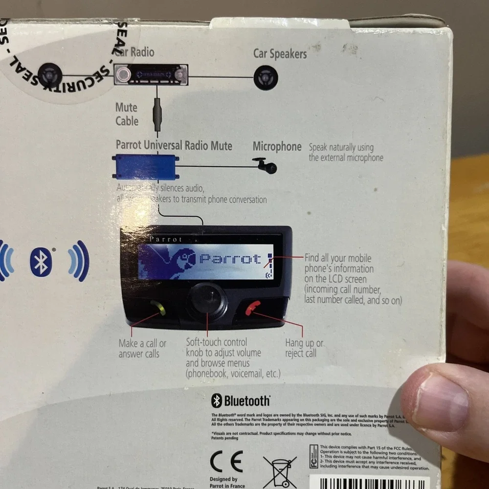Parrot ck3100 lcd
